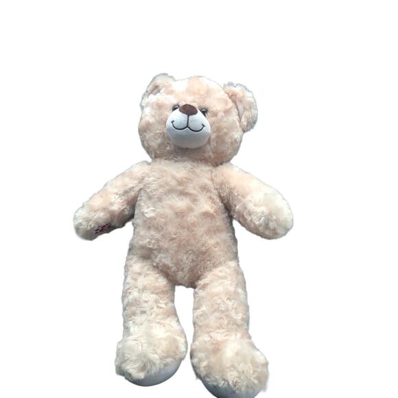 Build A Bear Cream Curly Fur Teddy Plush‎ Stuffed Bear 19 Inches - Picture 3 of 15